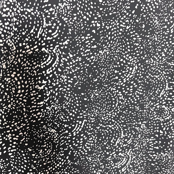 Fossil Silk Black And White Dress Small - Picture 4 of 7